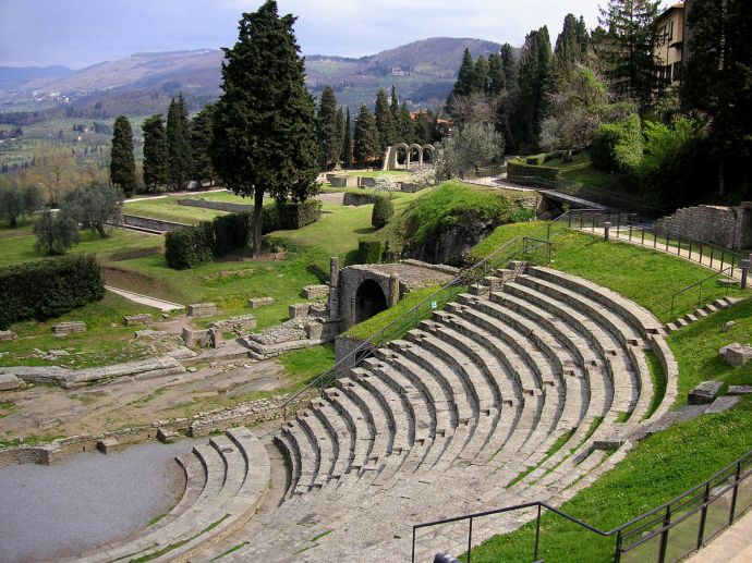 Area archeologica di Fiesole, teatro romano